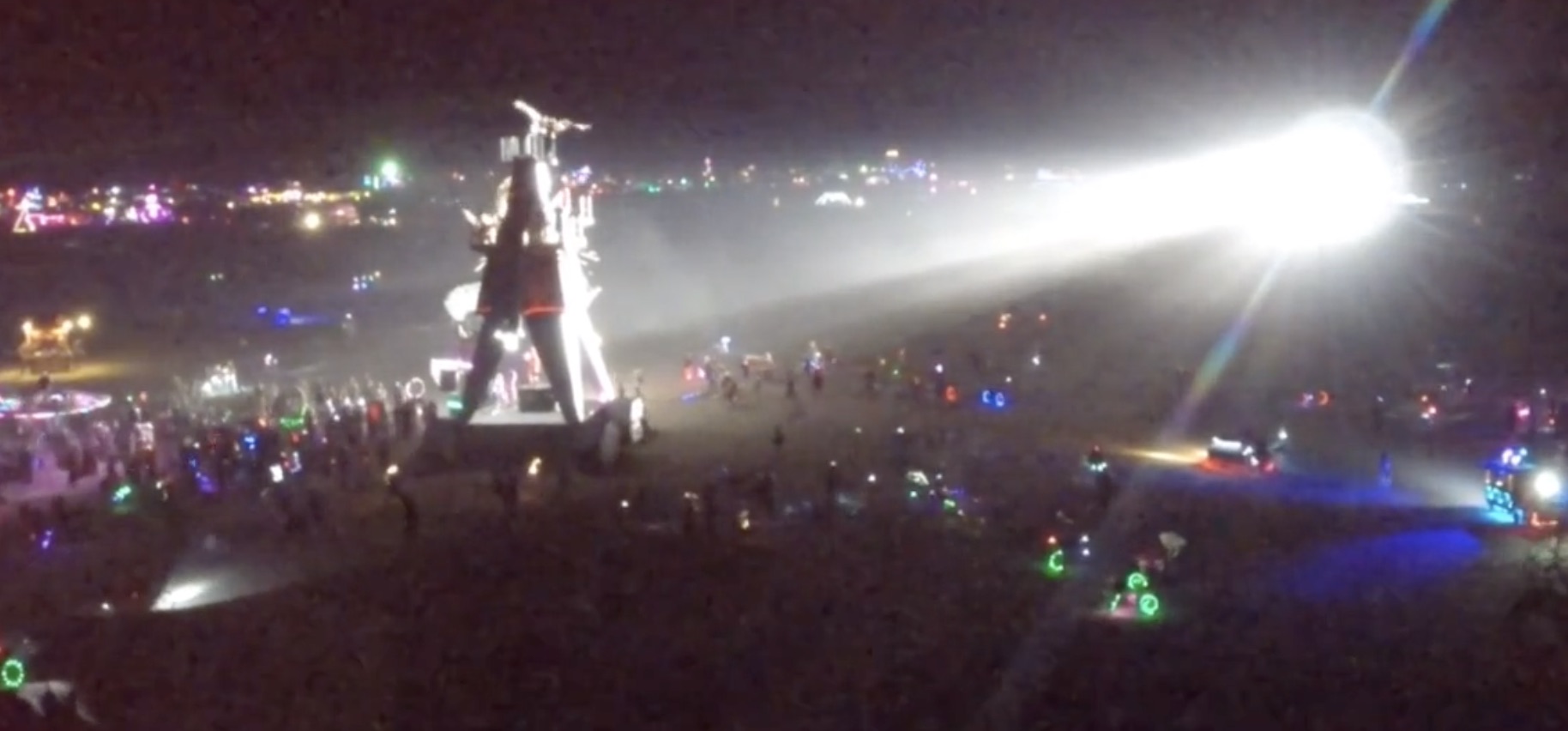 Alien Siege Machine Burn and Eternal Return Zoetrope Burning Man 2014