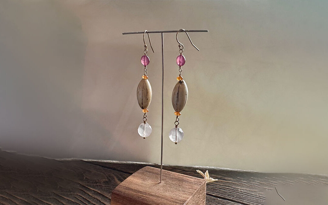 Beautiful Earrings by Heide Calderon